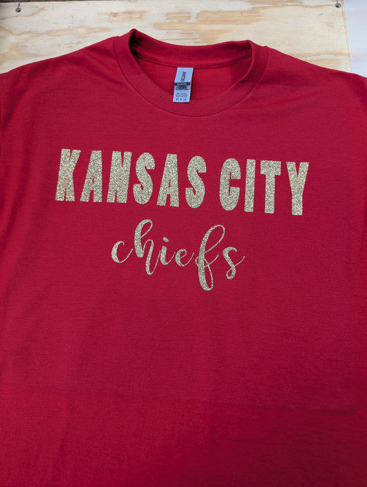 Real glitter KC t-shirt