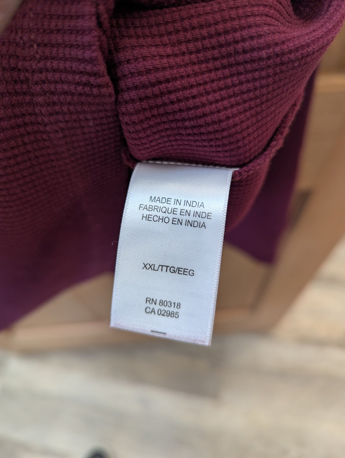 NWTs, lucky brand burgundy blouse. 2xl. RS 97