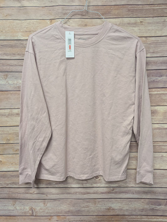 Calvin Klein pink basic long sleeve crew neck tee. Size XS  RS 97