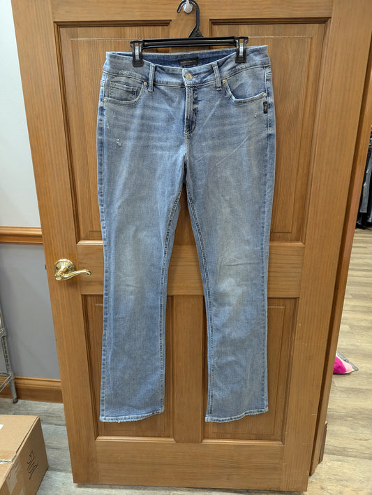 Silver bootcut jeans 32/35