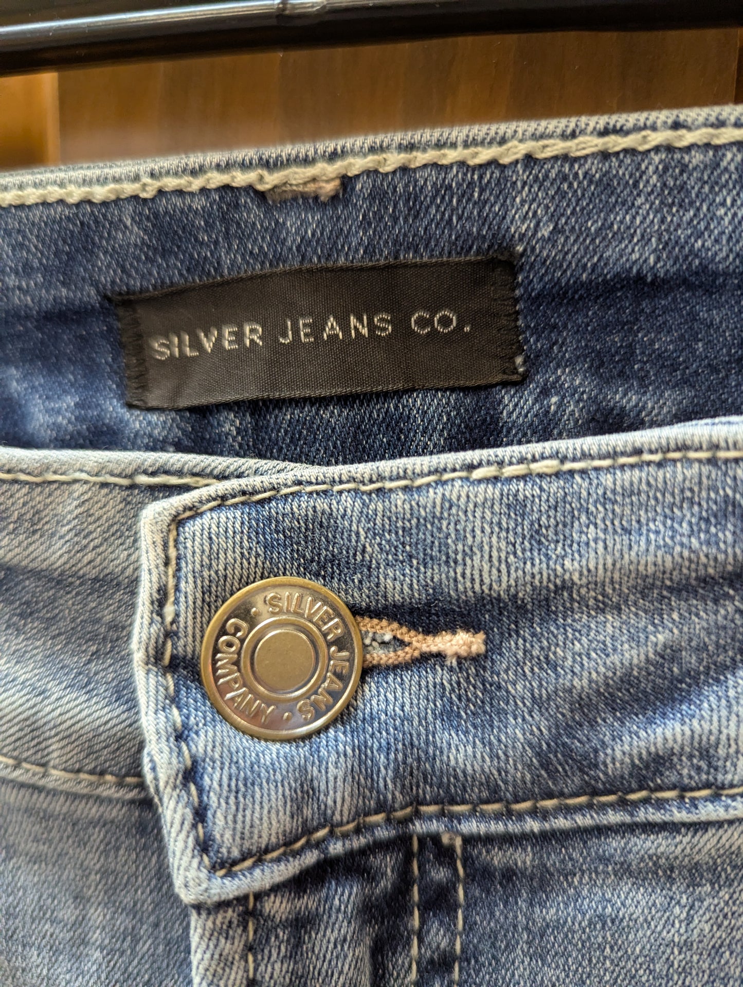 Silver bootcut jeans 32/35