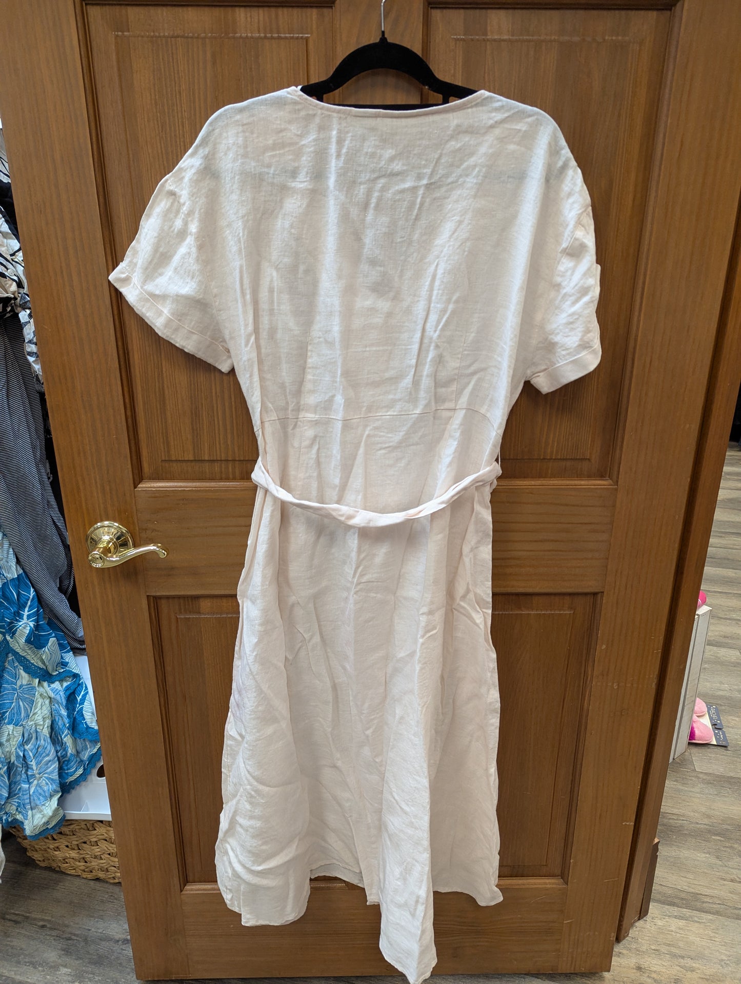 Rachel Zoe, 100% linen midi dress. Size XL