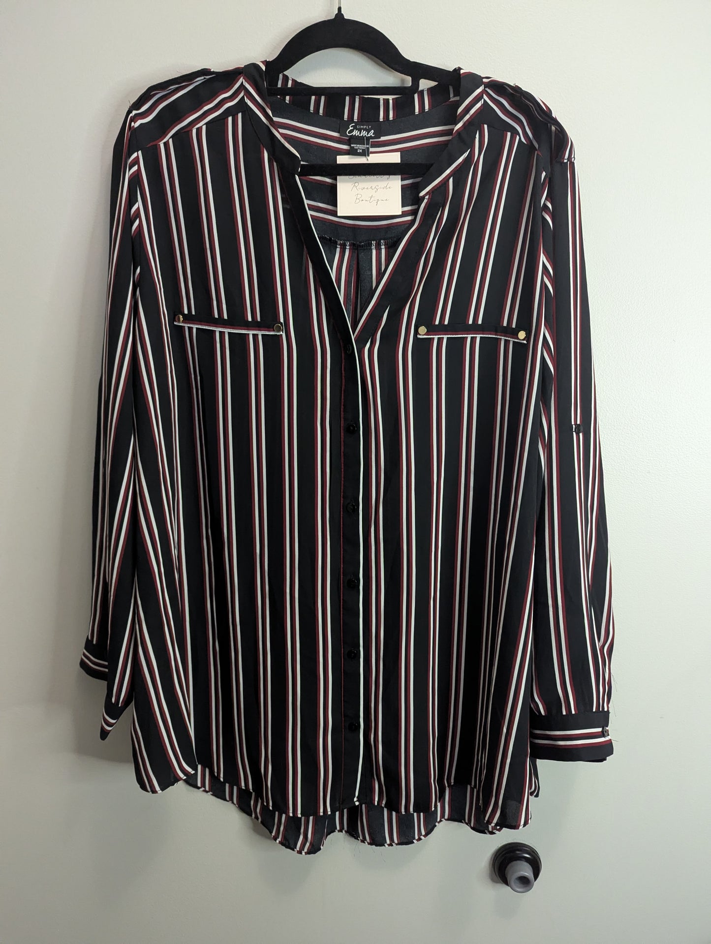 Simply Emma plus size blouse