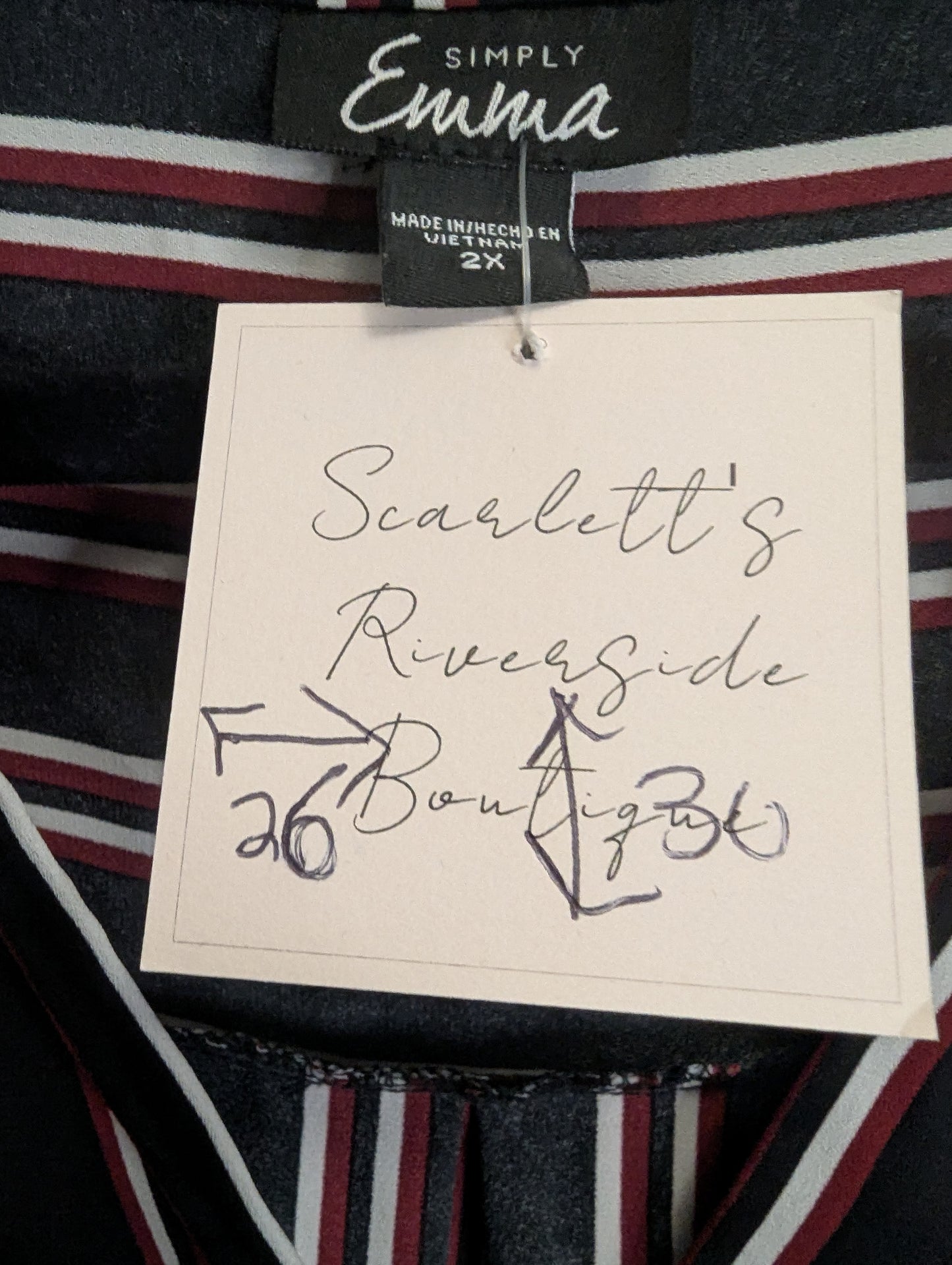 Simply Emma plus size blouse