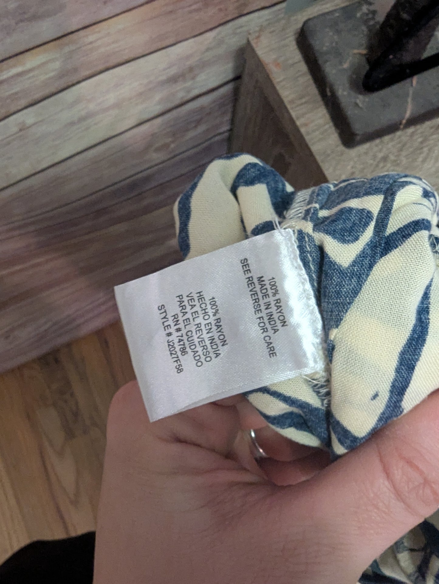 Patrons of Peace linen pants, size XS