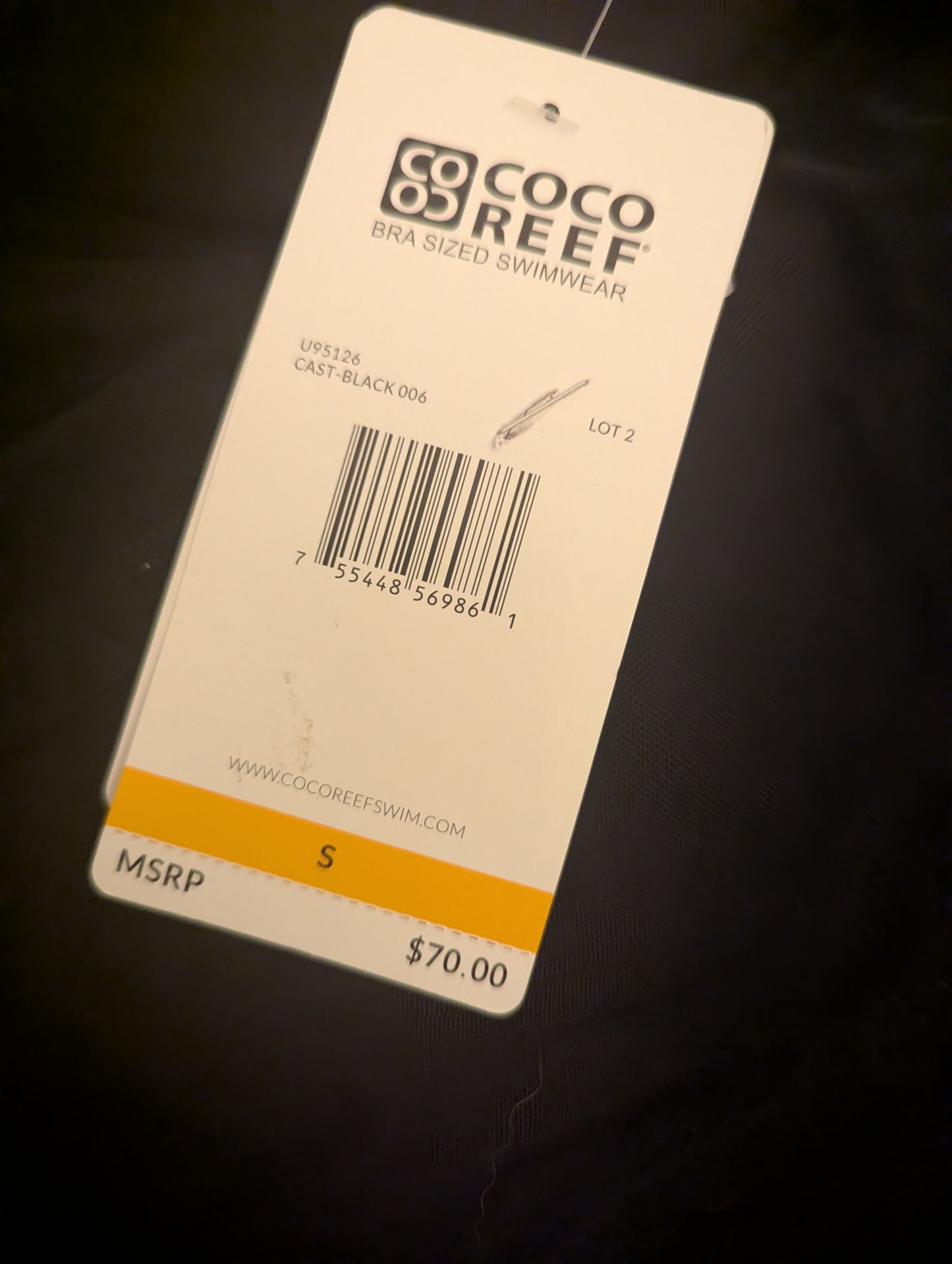 NWT, COCO REEF Mesh Layer Swim Skort,Tummy Control, High-Waisted sz S #A76