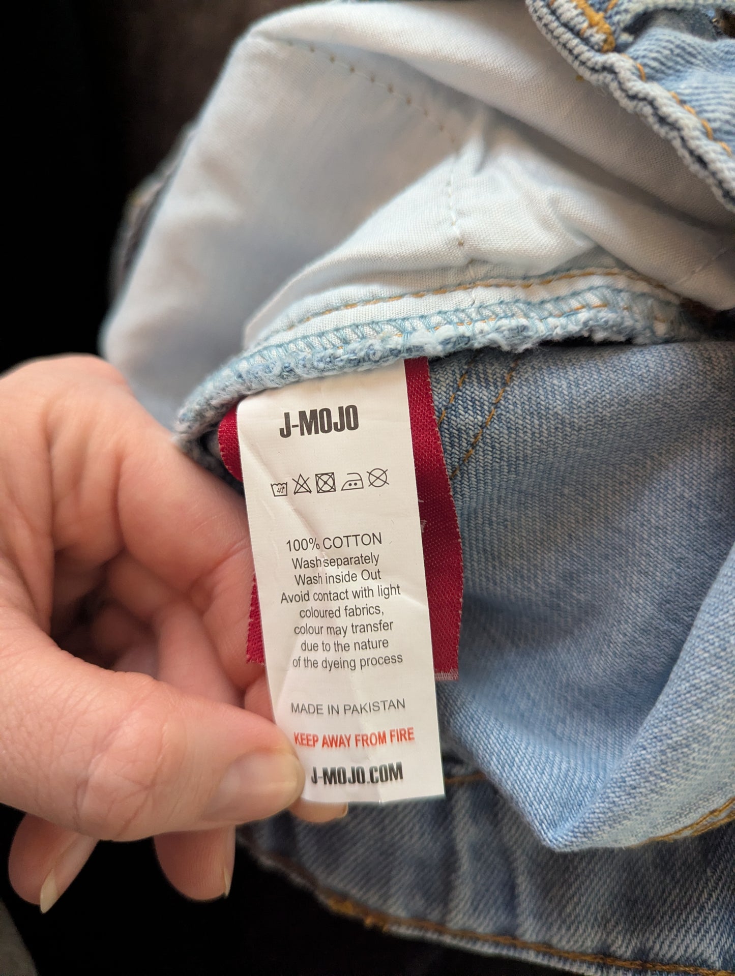 J-MO NWTs Sz 1 High Waist, Light Wash Denim Shorts. #B19