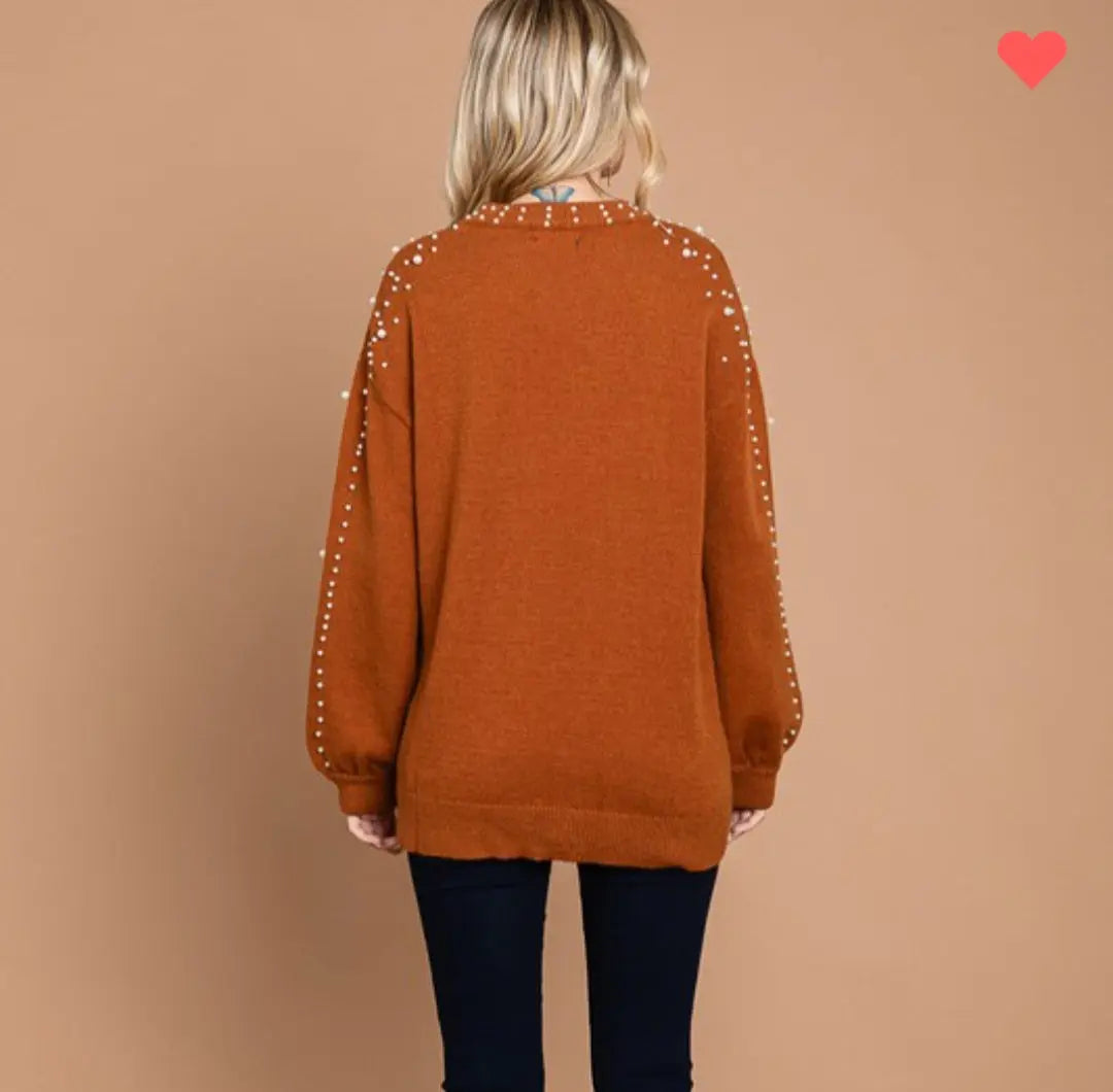 Pearl sweater - Scarlett's Riverside Boutique 