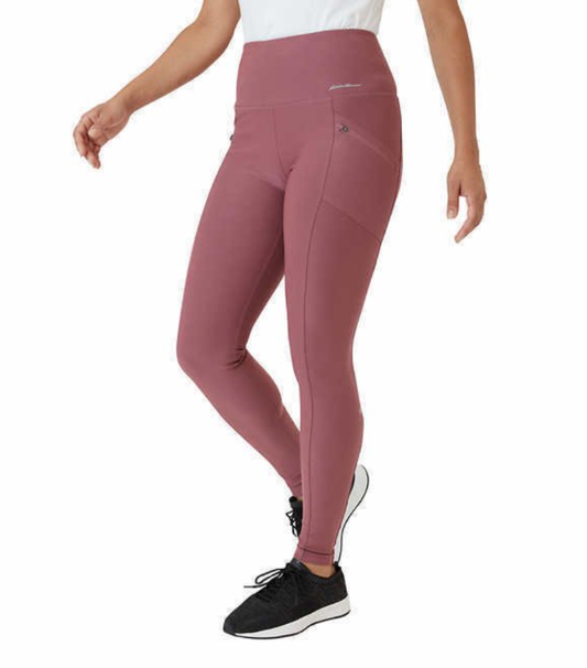 Eddie Bauer mauve leggings. Size 12. RS 67