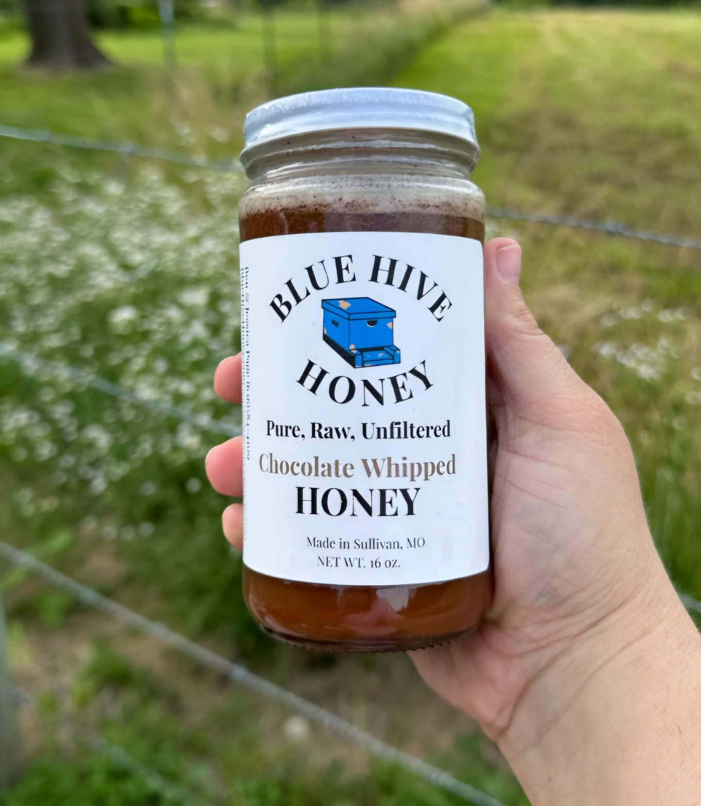 Blue Hive Chocolate Whipped Honey