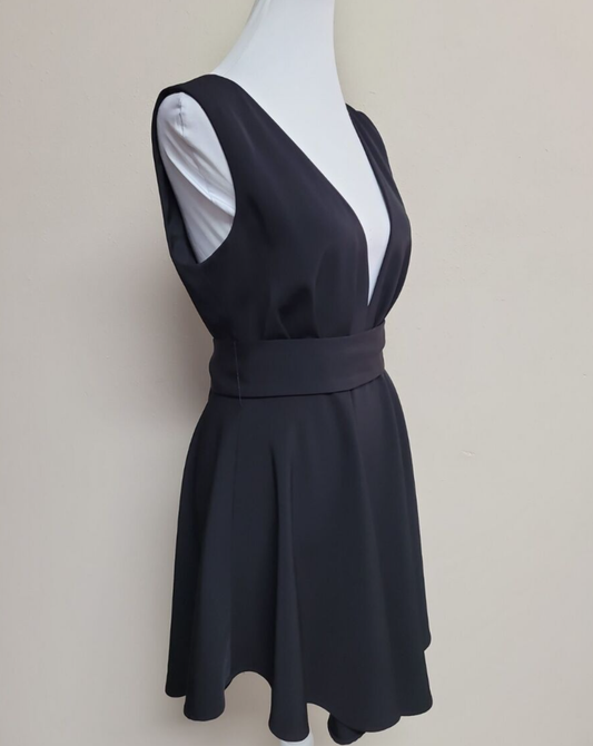 Black Flowy Dress, size 10.