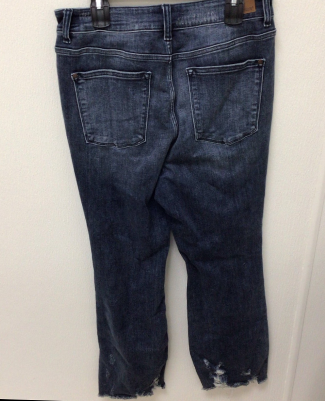 Judy Blue Distressed, Bootcut Dark Wash Jeans, Size 16W #00405