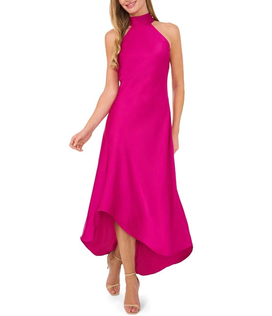 CeCe Magenta Formal Halter Dress. Size 6. NWT. RS 97