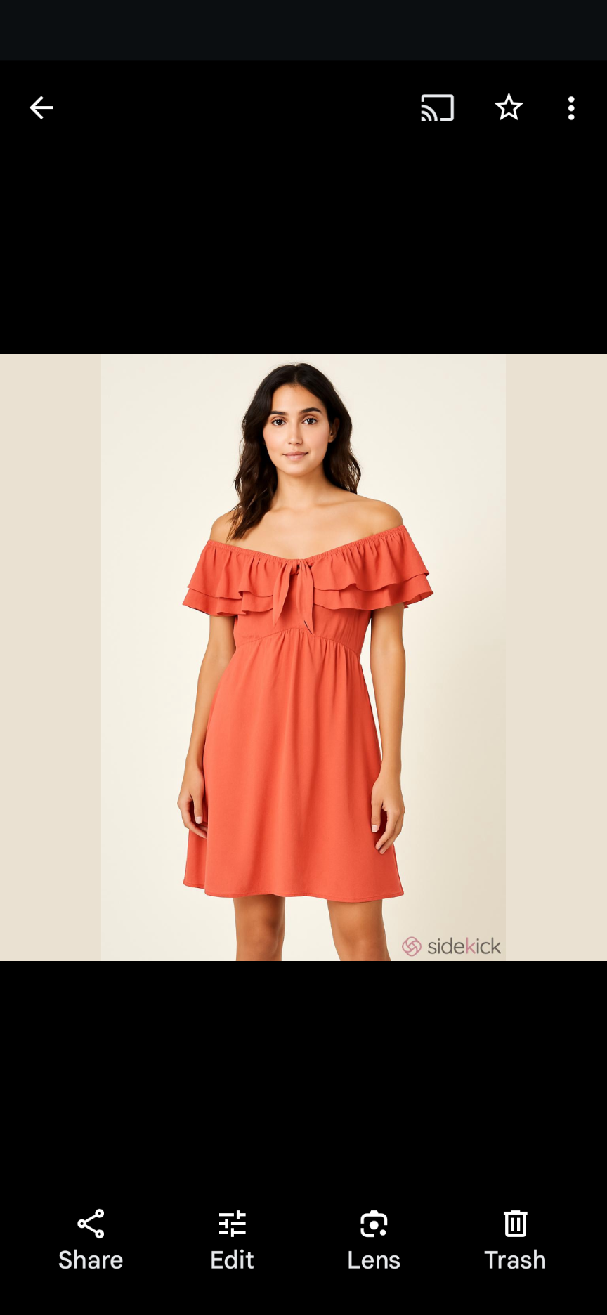 Coral Pink Dress RS 5