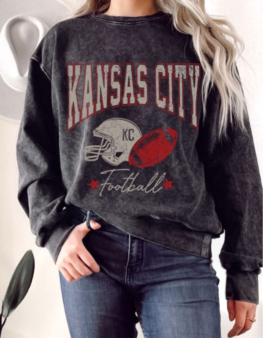KC mineral terry sweatshirt