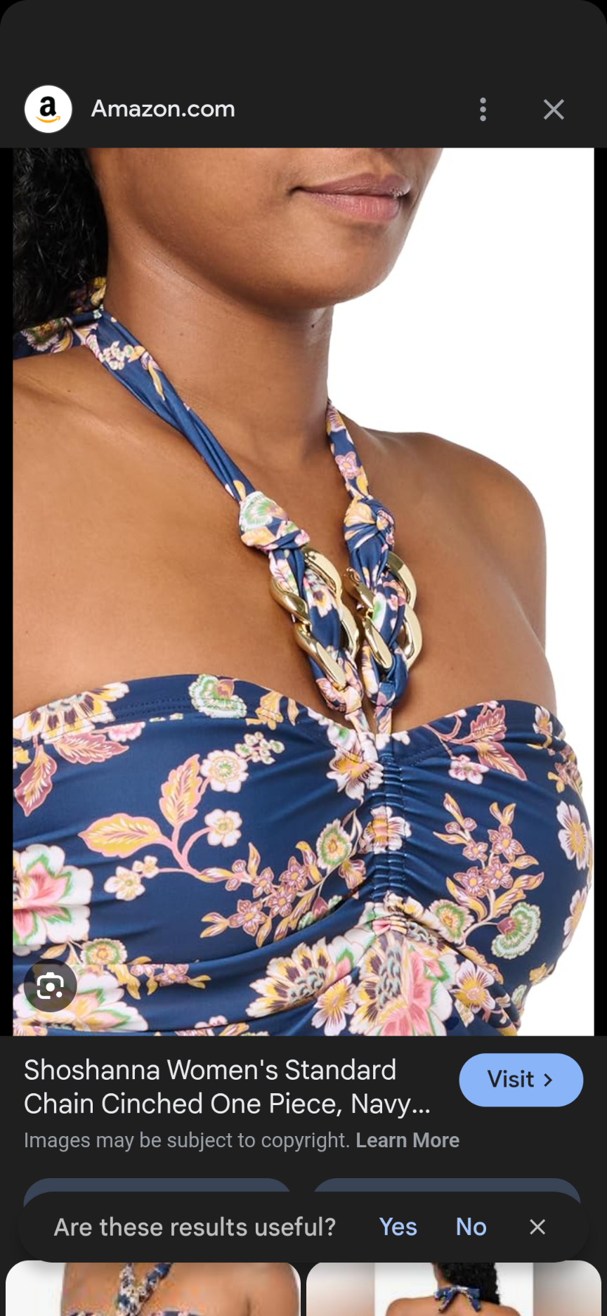 Shoshanna Floral Halter One-Piece Swimsuit Size 12 NWT – #A11