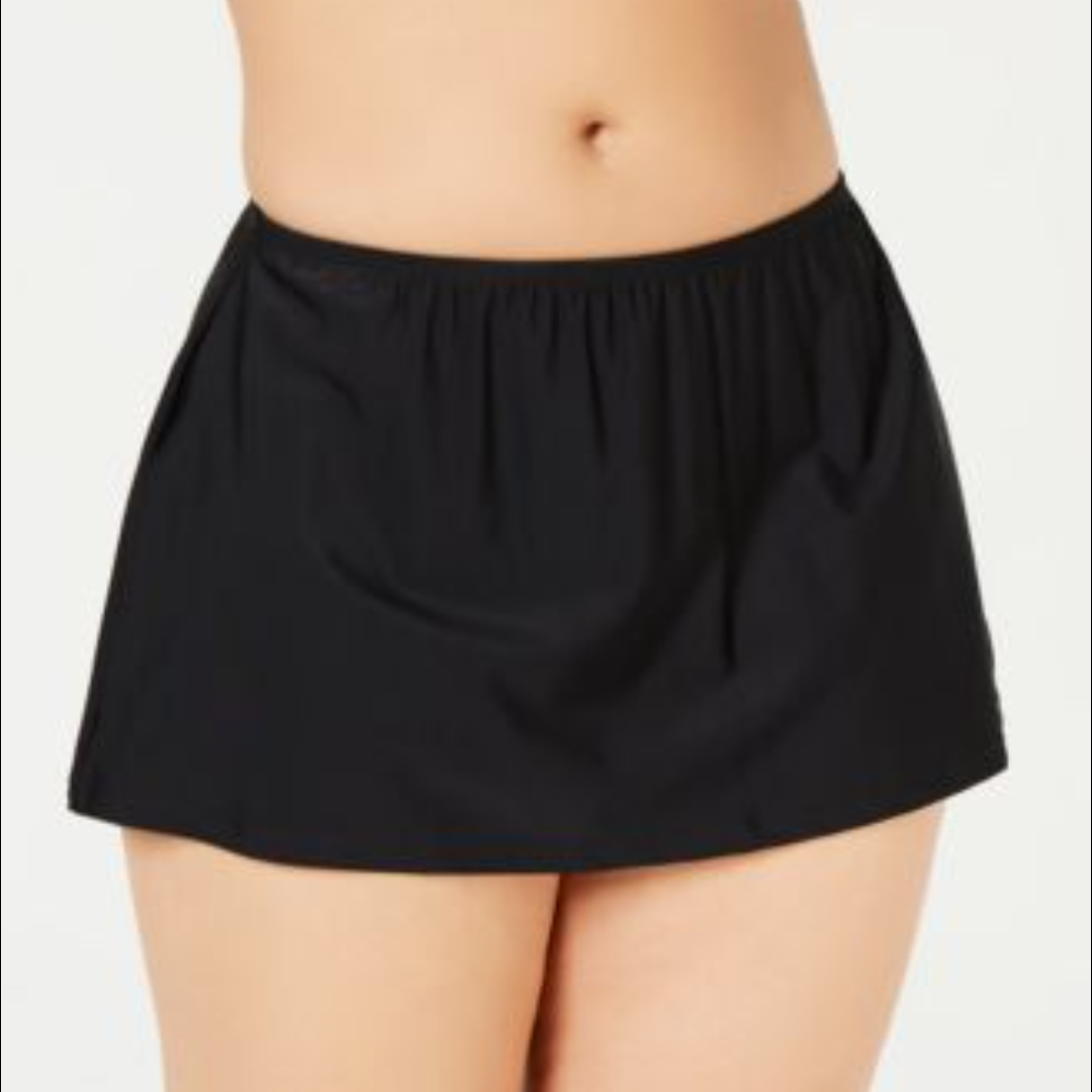 Island Escape Plus Size Swim Skirt NWTs 22W. #A35