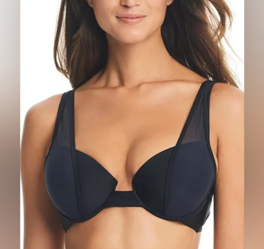NWT, Bar III Women's Natural Beauty Balconette Bikini Top Size S #A49