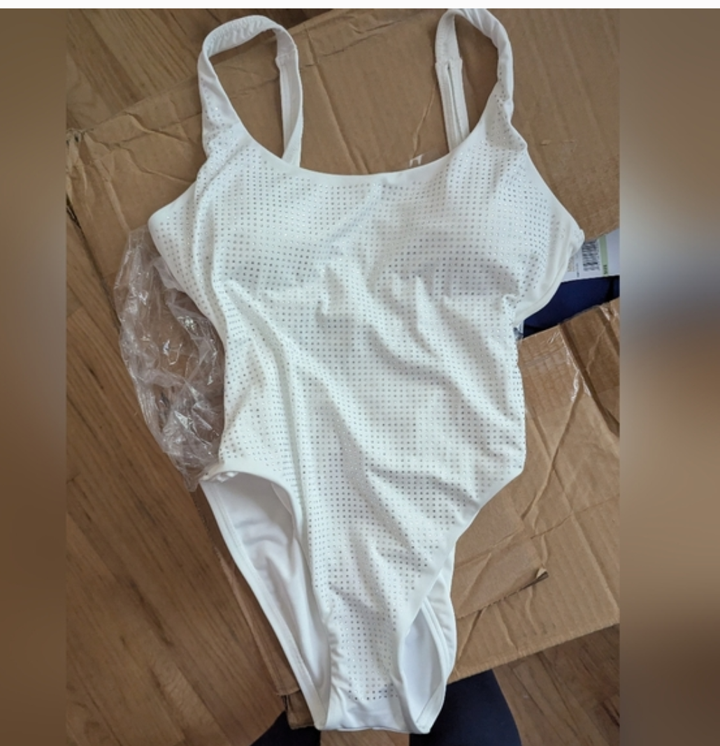 Michael Kors Women's Rhinestone One-Piece Swimsuit NWT #A75