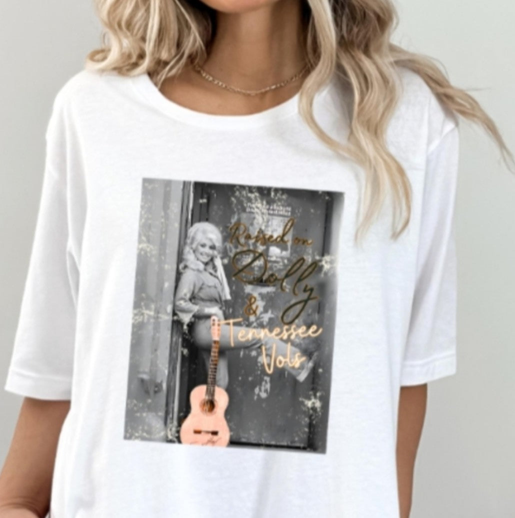 Dolly white tee