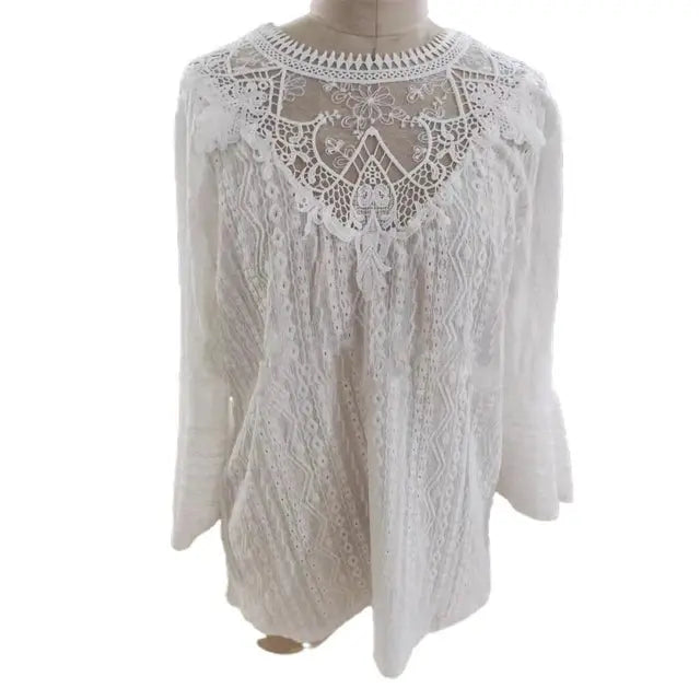 Katie Lace Blouse - Scarlett's Riverside Boutique 