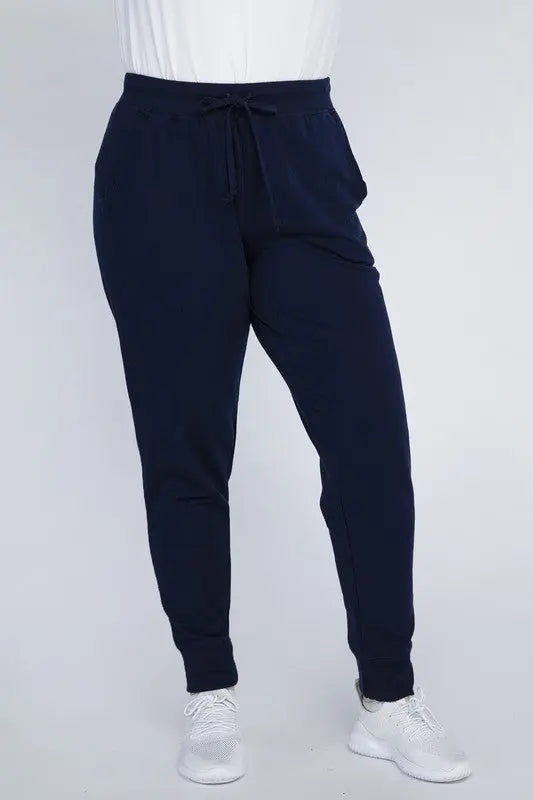 Plus-Size Jogger Pants - Scarlett's Riverside Boutique 