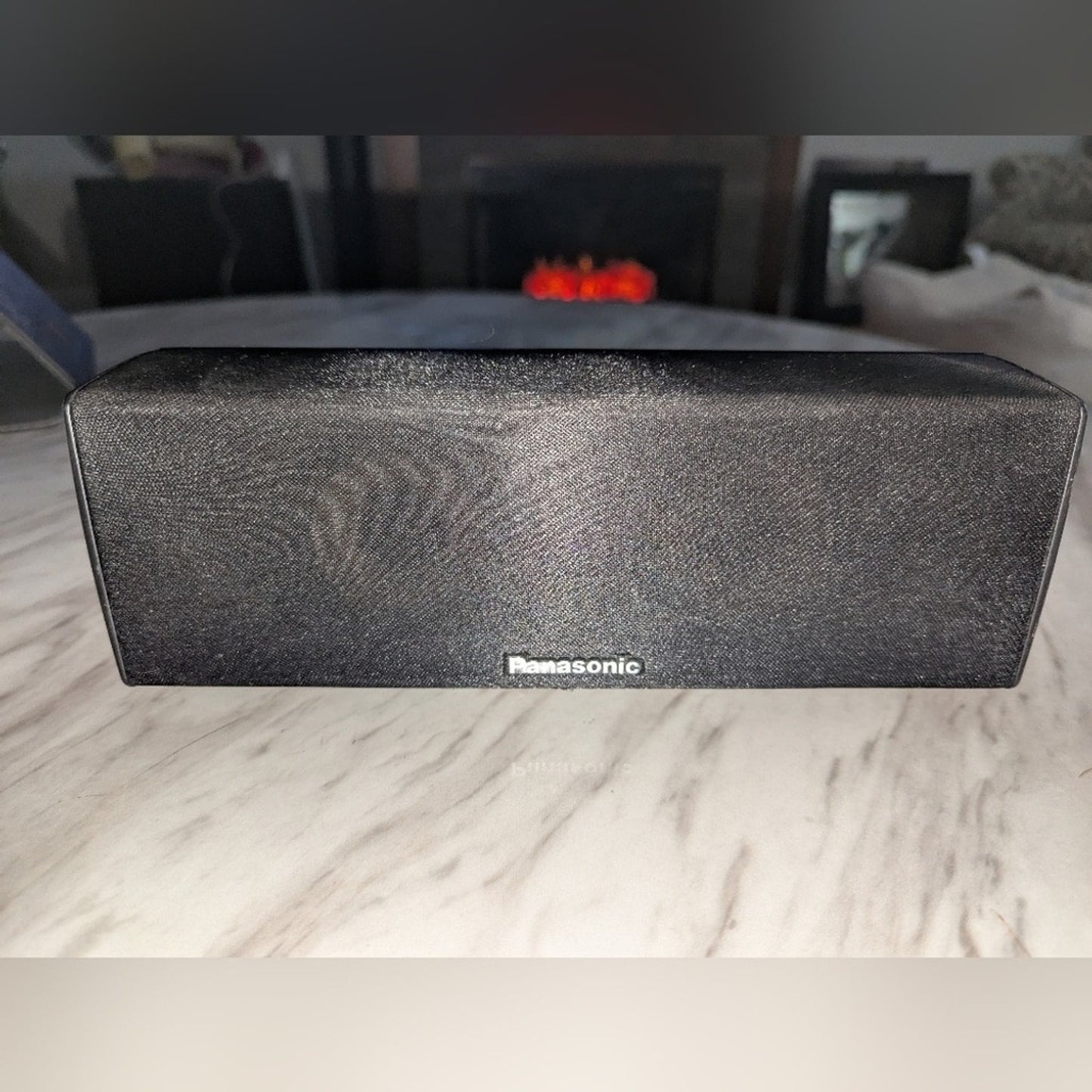 Panasonic Center Channel Speaker Black Home Theater Surround Sound Audio