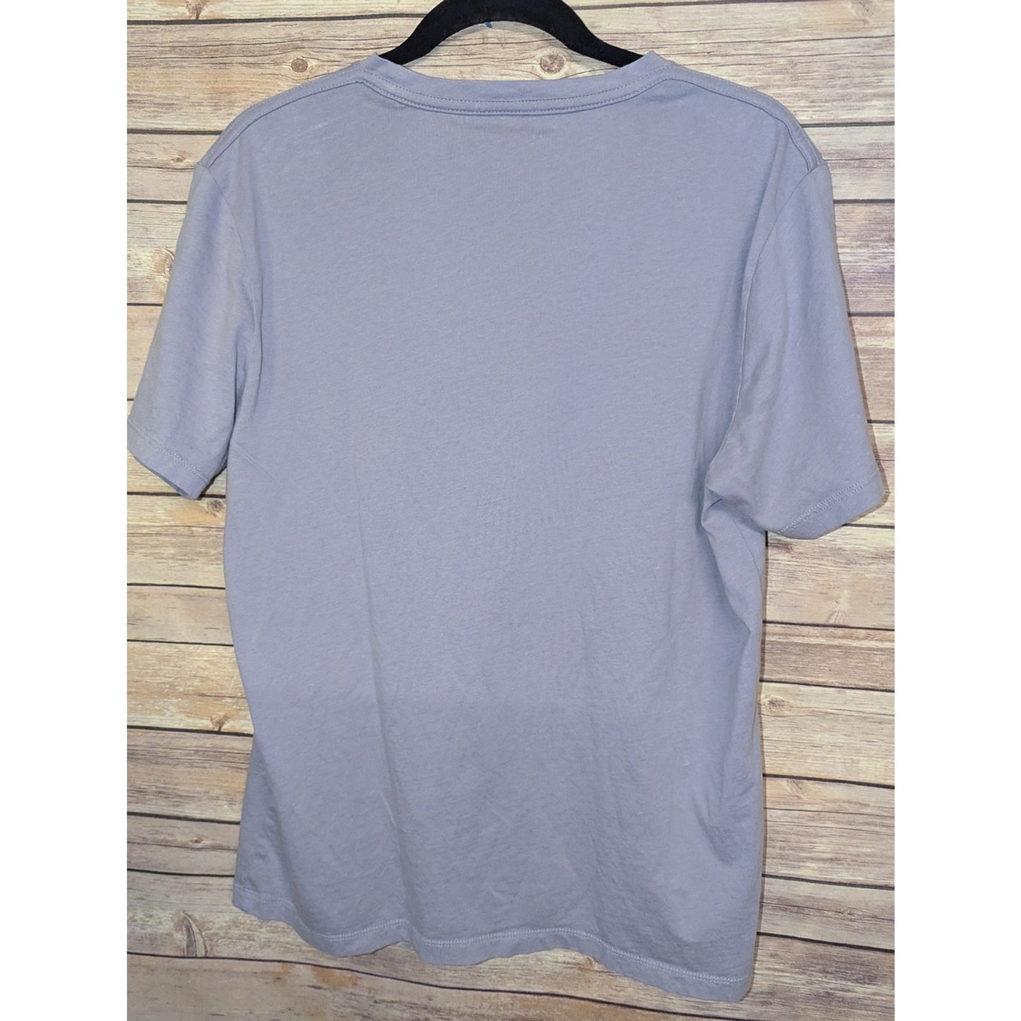 AllSaints Men’s Large Lavender Crewneck T Shirt Short Sleeve Organic Cotton Tee