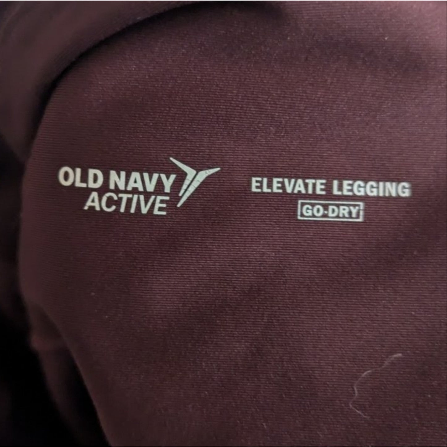 Old Navy Elevate Plum High Rise Leggings Size Large Activewear Workout Pants #C5