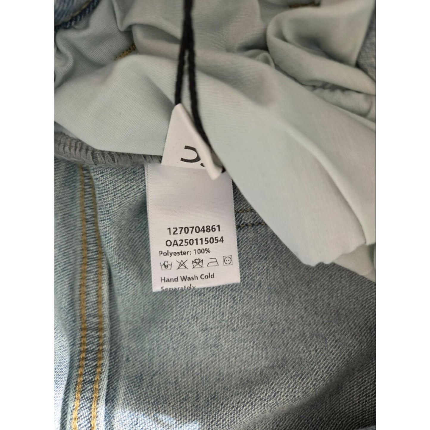 Commense Light Wash Wide Leg Women’s Jeans. NWTs Sz CS