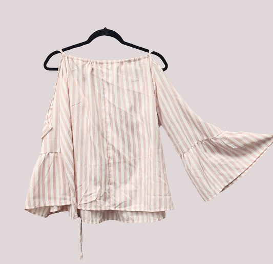 Rose Striped Blouse