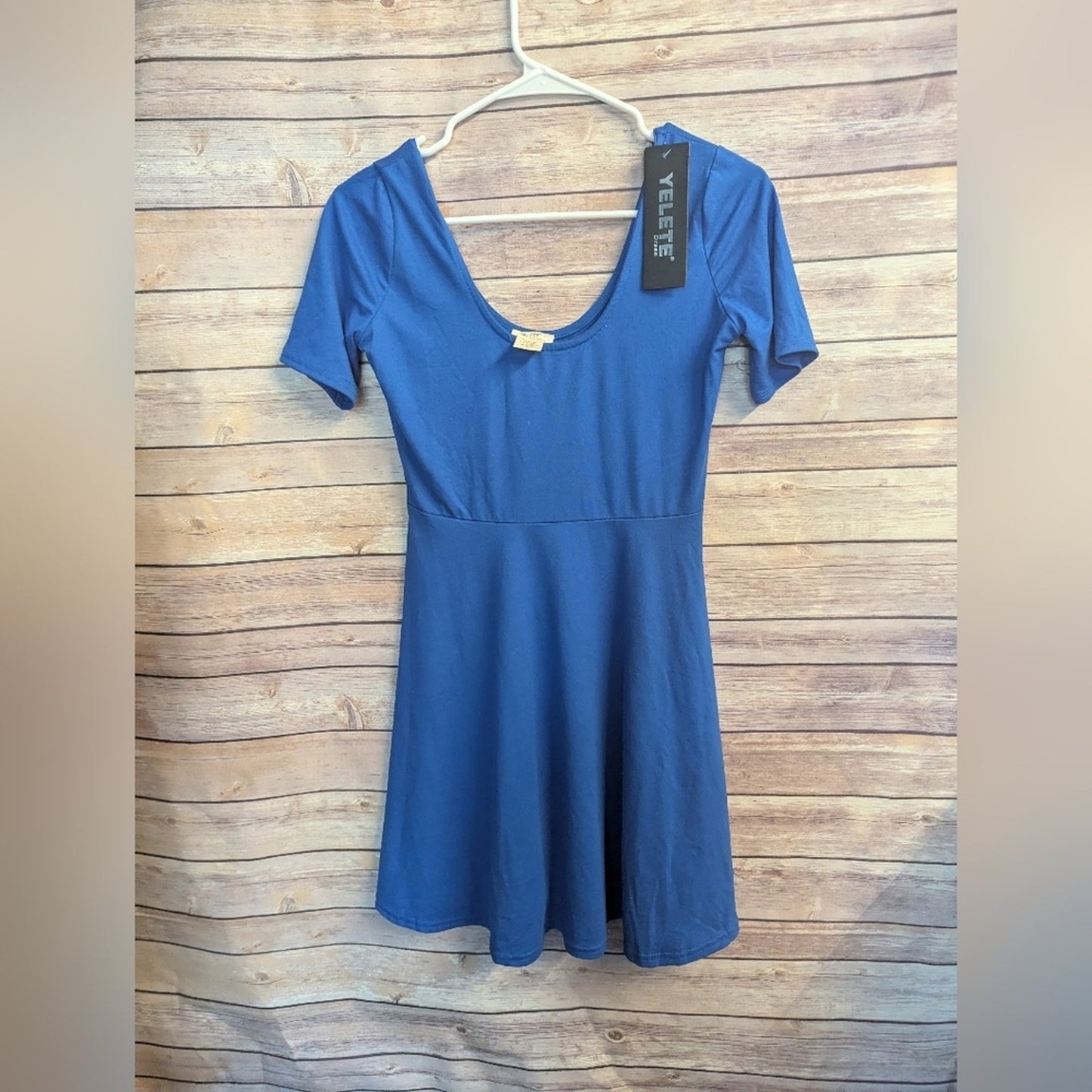 Y2K Royal Blue Babydoll Yelete Dress NWTs Size L