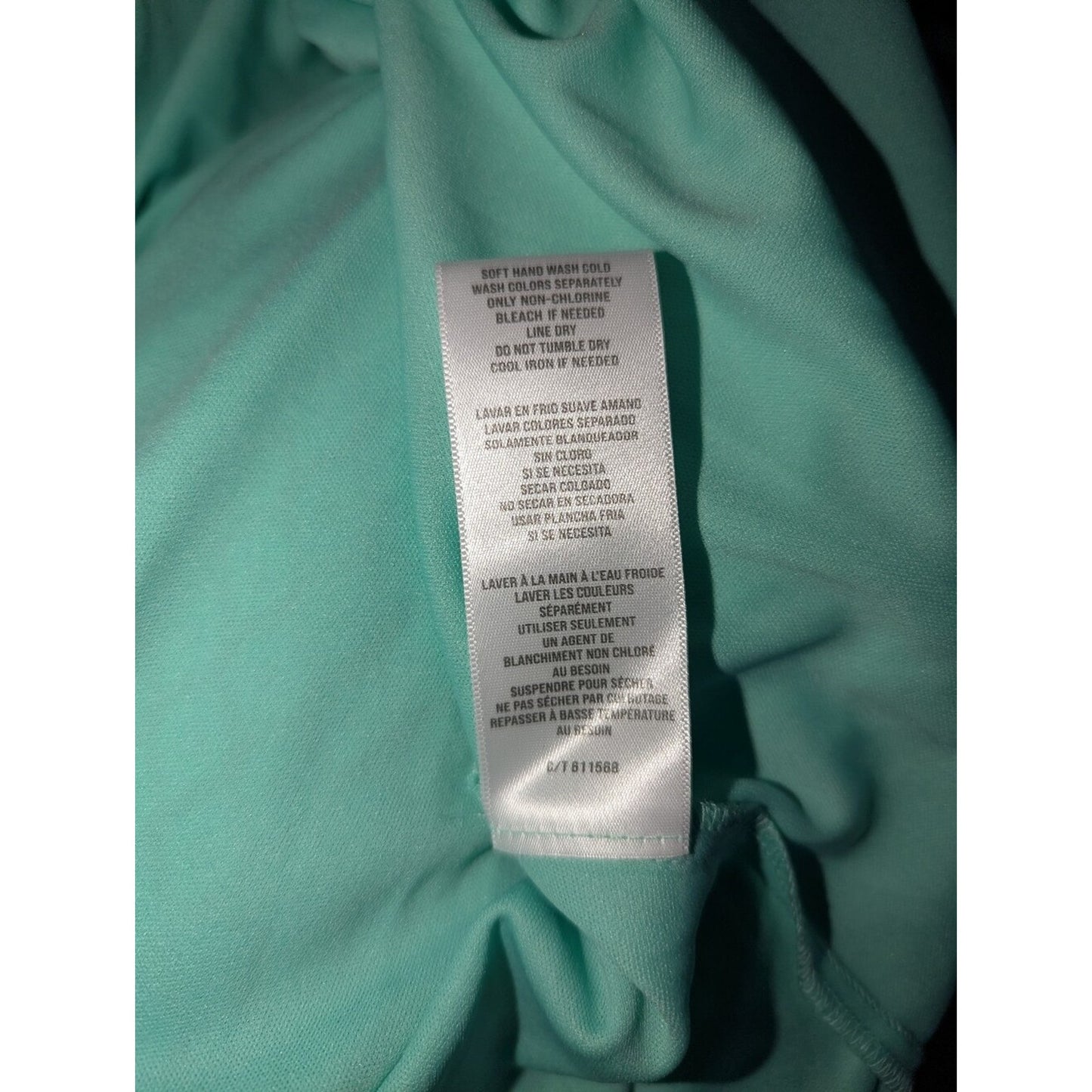 NWT Danny & Nicole Women’s 8P Mint Green Lace Fit & Flare Dress Sleeveless Petit