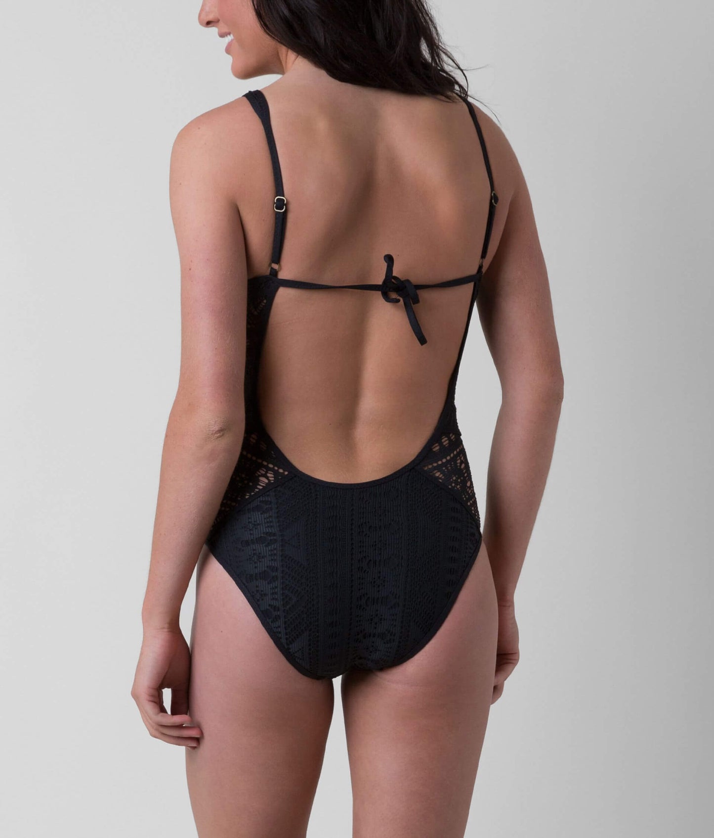 Becca By Rebecca Virtue Lace One Piece Swimsuit Sz XL #A73