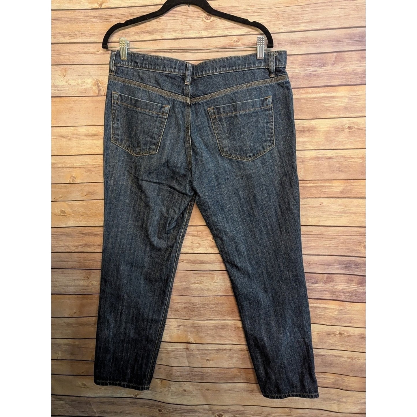 LOFT Boyfriend Jeans in Dark Wash