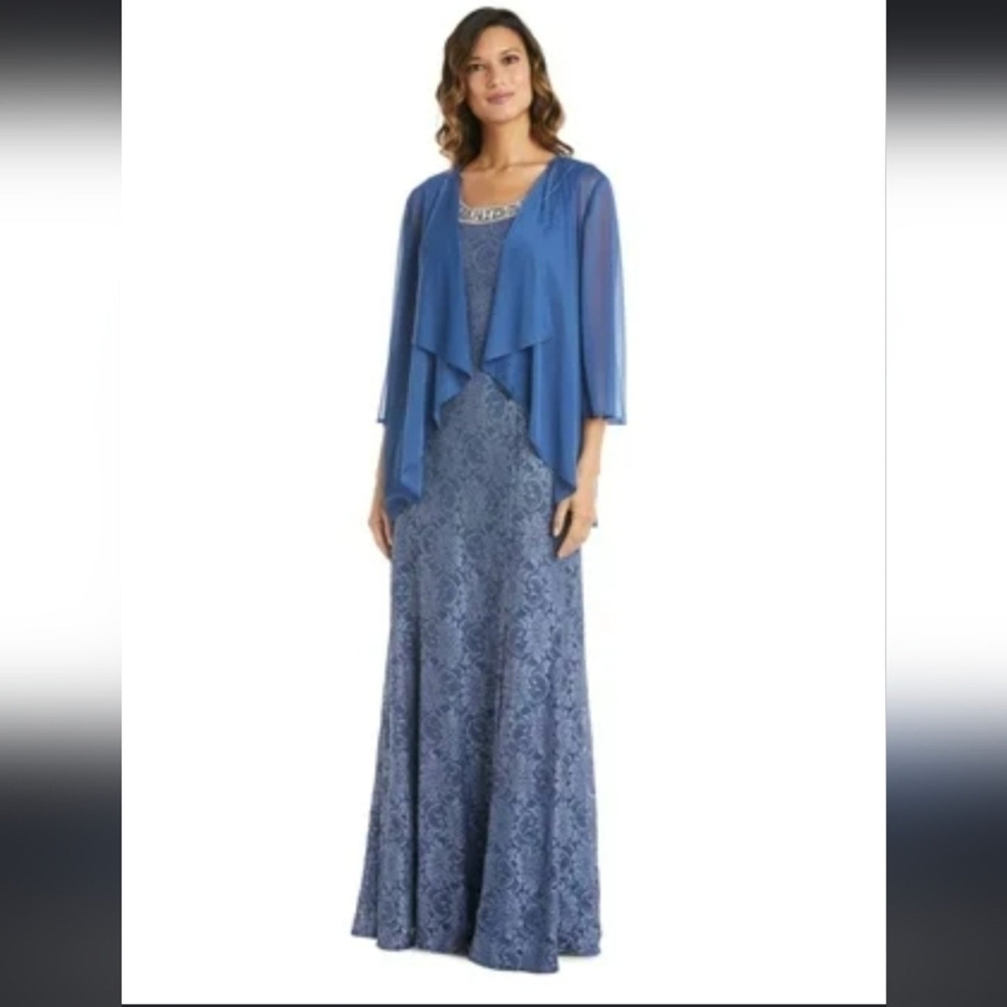 NWTs, Sz 6, Blue, Mother of the bride dress