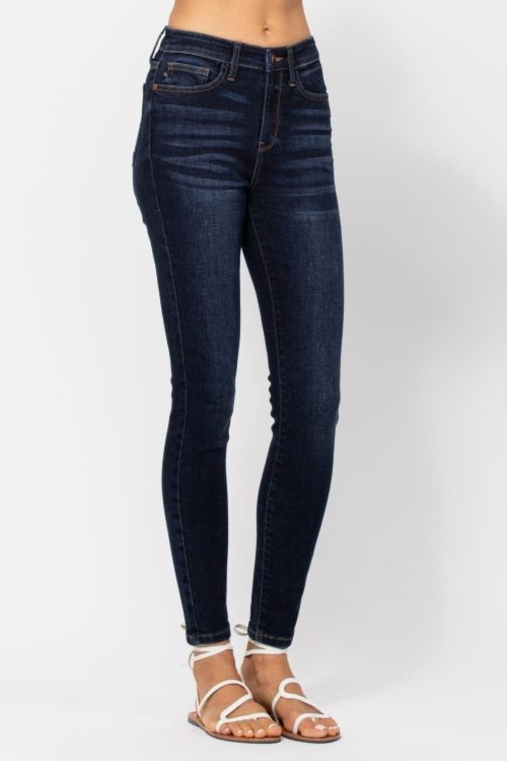 Judy Blue, High Waist, Skinny Jeans. Inseam 29" - Scarlett's Riverside Boutique 