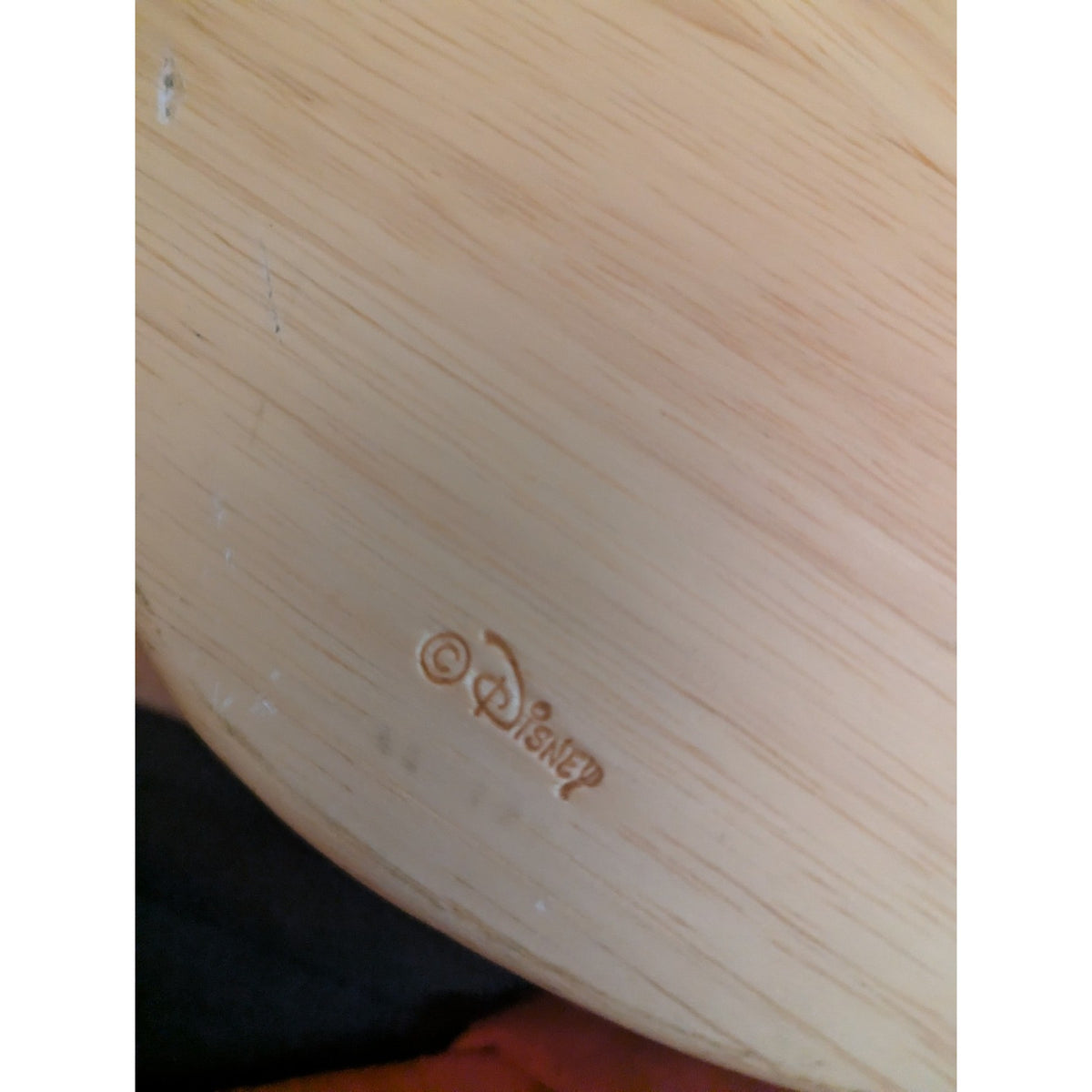 Disney Winnie the Pooh Wooden Cutting Board Cheese Board Bear Face 14" x 12.5"