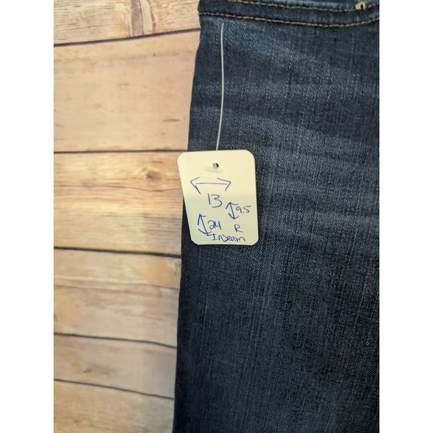 Madewell Curvy High-Rise Skinny Jeans Women’s 28P Petite Dark Wash Stretch Denim