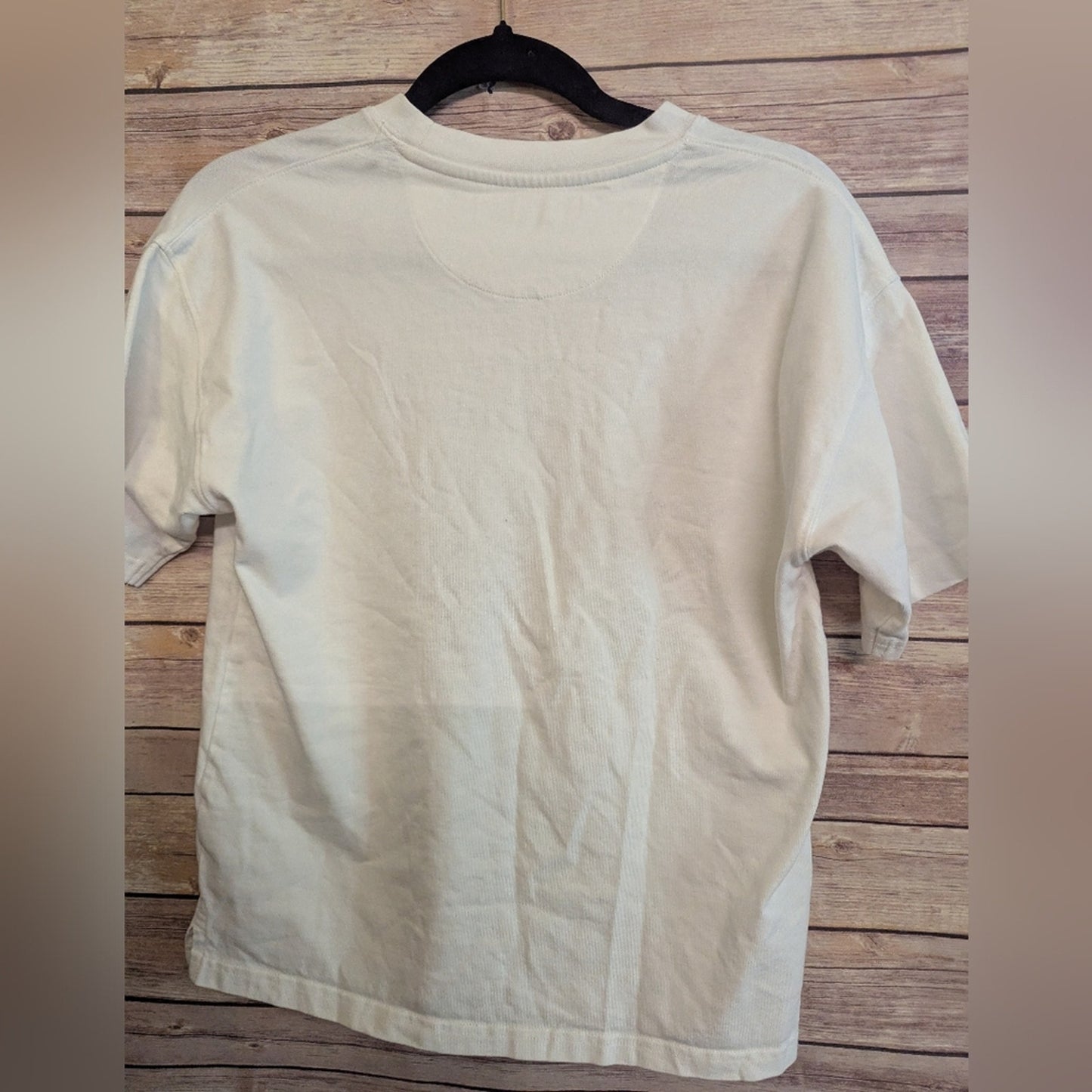 Zara Boys APP.ED White Oversized Crewneck Tee Shirt Size 11-12 152 Minimalist