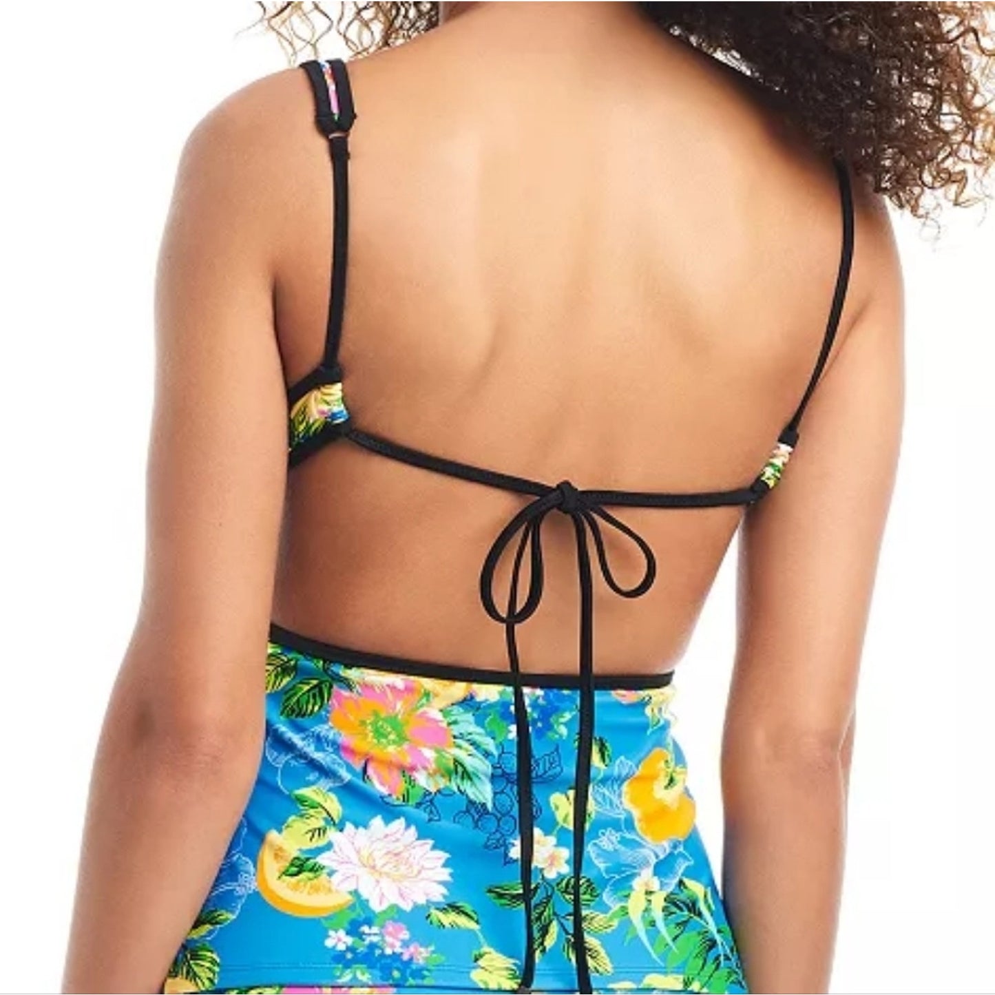 NWTs, Tropical Floral Women's Swim Top By Bar III #A56