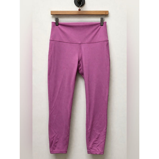 Varley Freesoft Super High 25 Leggings Pink High Rise Athletic Yoga Activewear Pants
