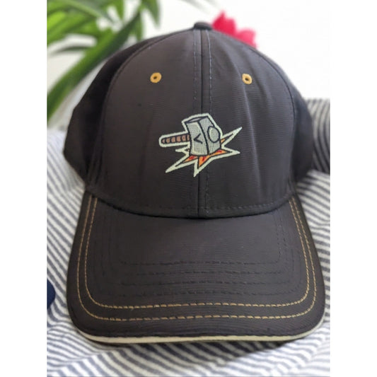 Callaway Golf Hat Mens Adjustable Strapback Black Embroidered Logo Cap