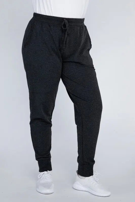 Plus-Size Jogger Pants - Scarlett's Riverside Boutique 