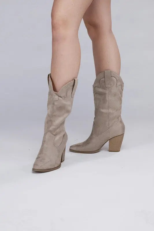 Akito Knee High Heel Boots - Scarlett's Riverside Boutique 