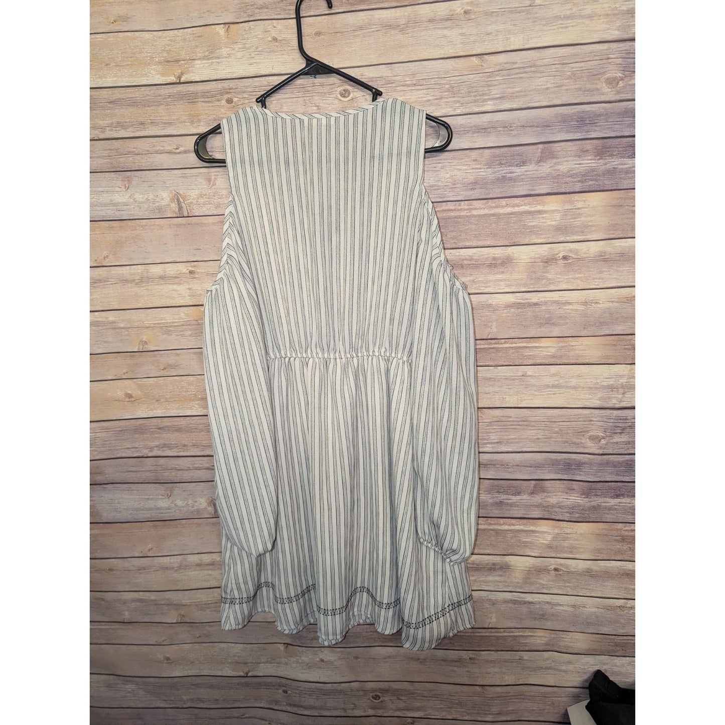 Maurices Small Dress Off Shoulder Boho Peasant Crochet Black White