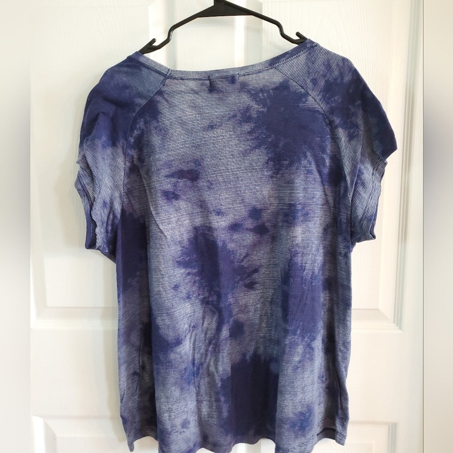 Vintage-Vibe USA Flag Tee | Navy Tie Dye | Size 2XL #68