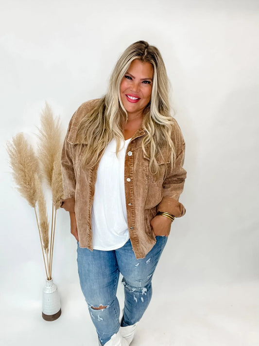 Corduroy Jacket - Scarlett's Riverside Boutique 