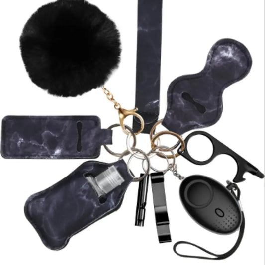 Self Defense Keychain-black - Scarlett's Riverside Boutique 
