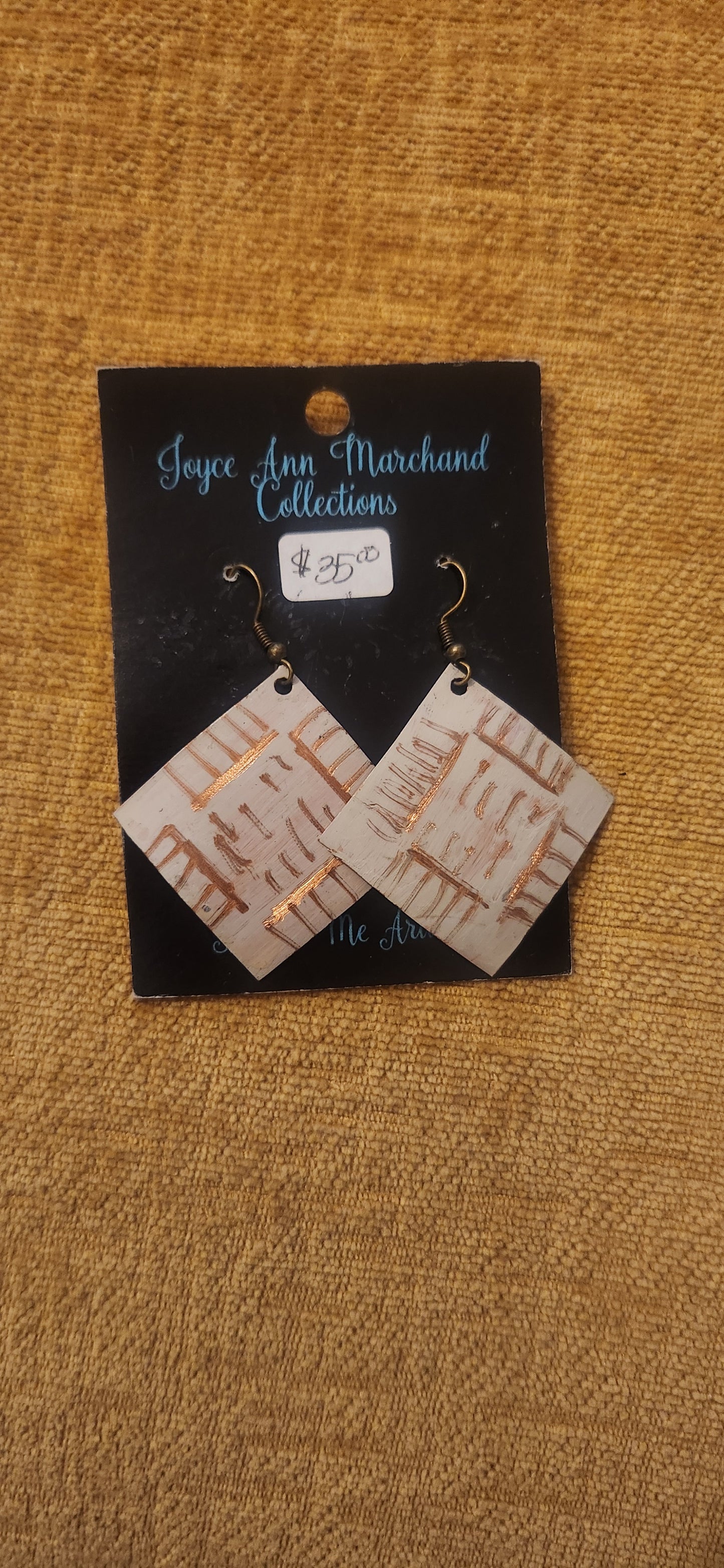 IMA #7 Sandstone Rec. Earrings